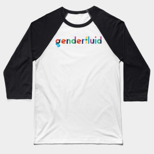 GENDERFLUID LGBTIQ+ PRIDE COMMUNITY Baseball T-Shirt